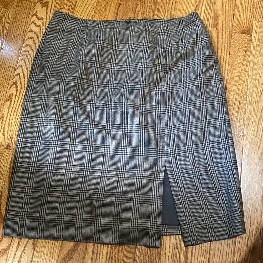 Jones New York Plaid Skirt